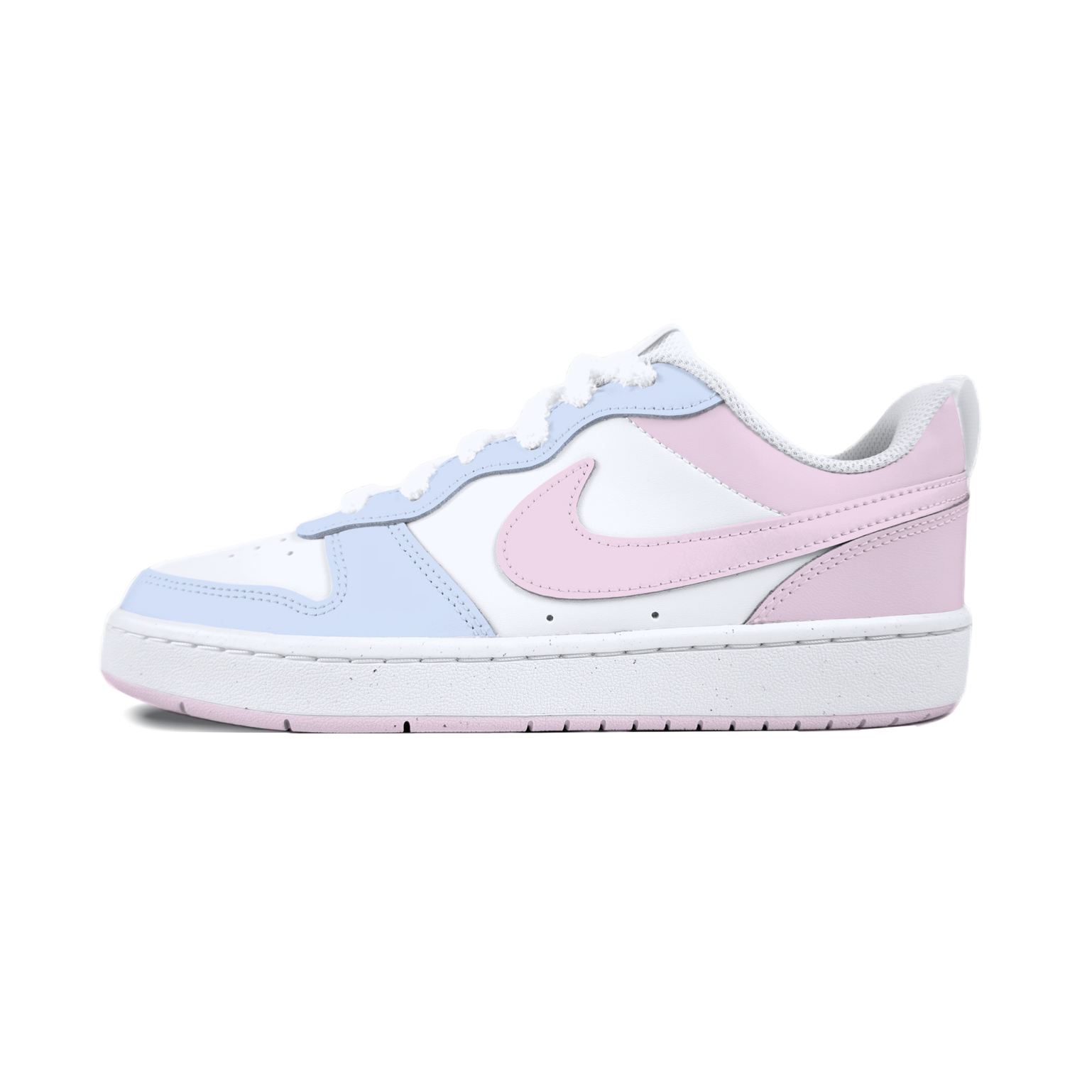 Nike Кроссовки для скейтбординга Court Borough Low Top розовые для подростков — фото 3