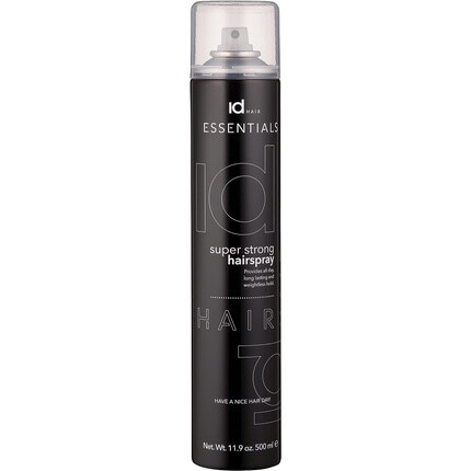 

Idhair Essentials Спрей для волос сильной фиксации 500 мл, черный, Id Hair