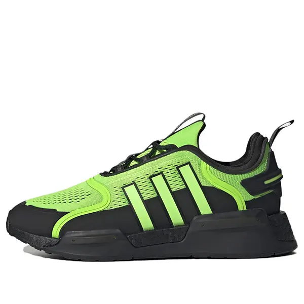 

Кроссовки nmd_v3 'solar green carbon' Adidas, зеленый