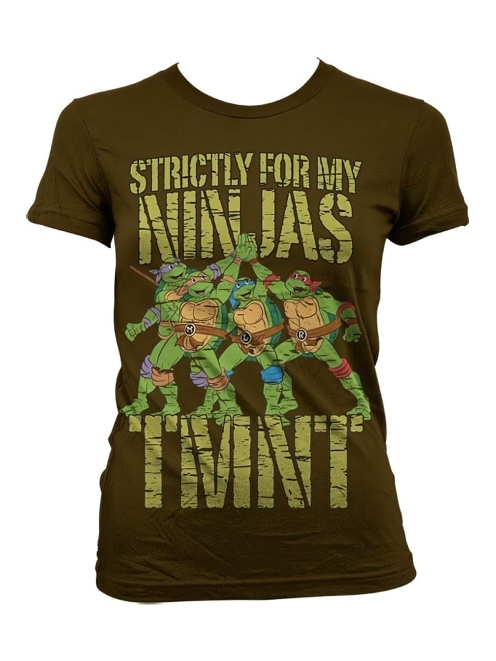 

Коричневая рубашка Teenage Mutant Ninja Turtles
