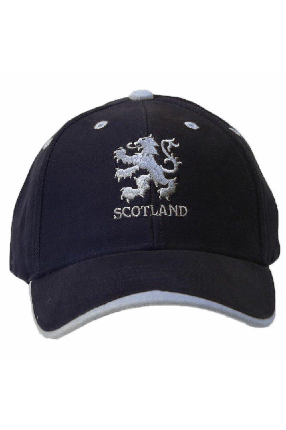 

Бейсбольная кепка с вышитым логотипом Lion Scotland, темно-синий