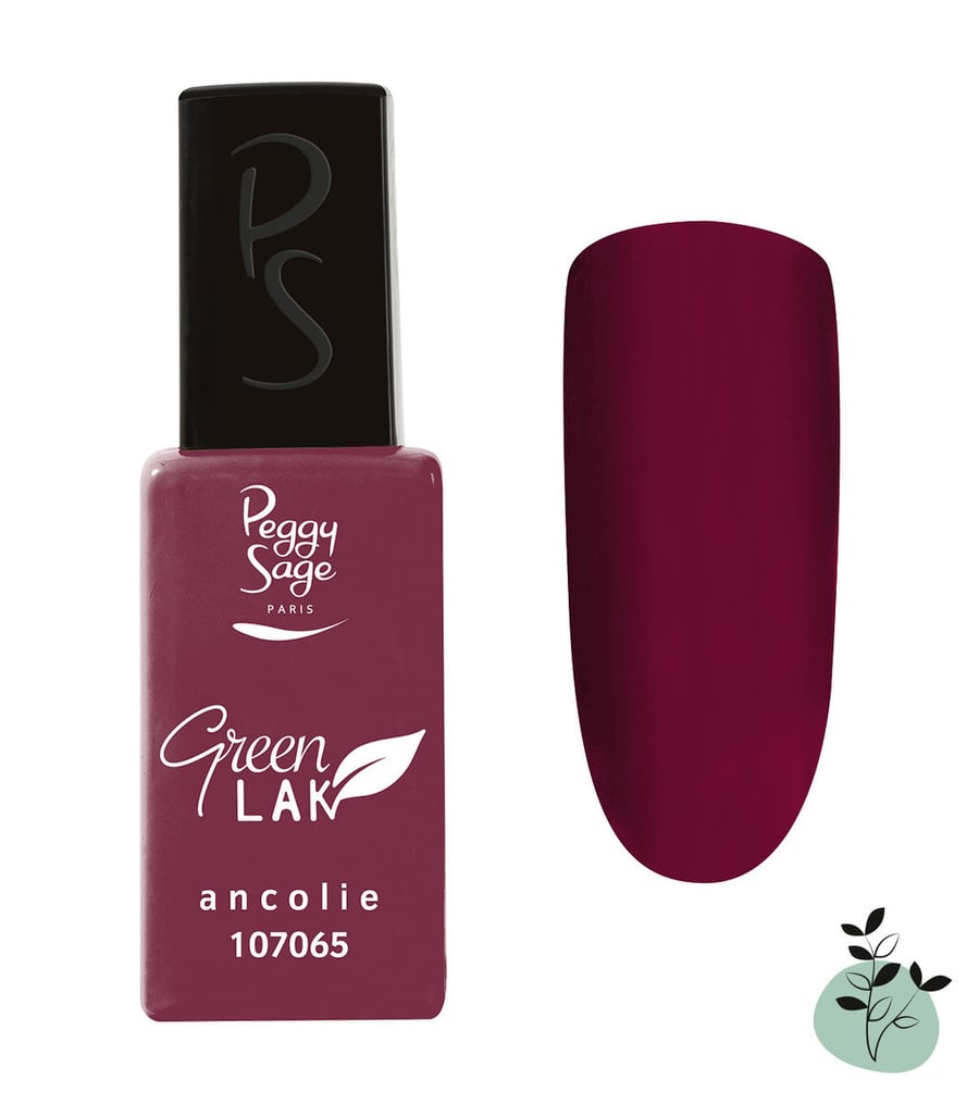 

Зеленый лак для ногтей LAK Ancolie Classic UV/LED 10 мл Peggy Sage