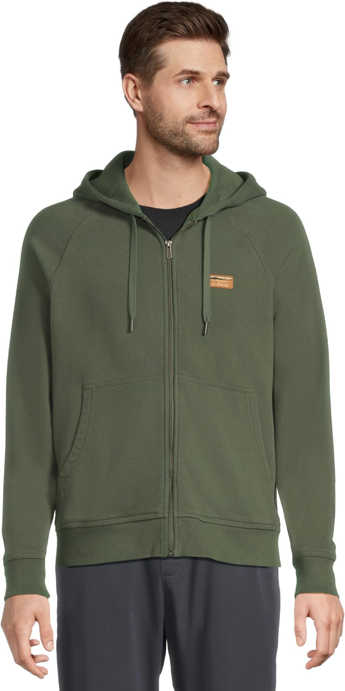 

Мужская толстовка Katahdin Iron Works с капюшоном и застежкой-молнией L.L.Bean, Thyme