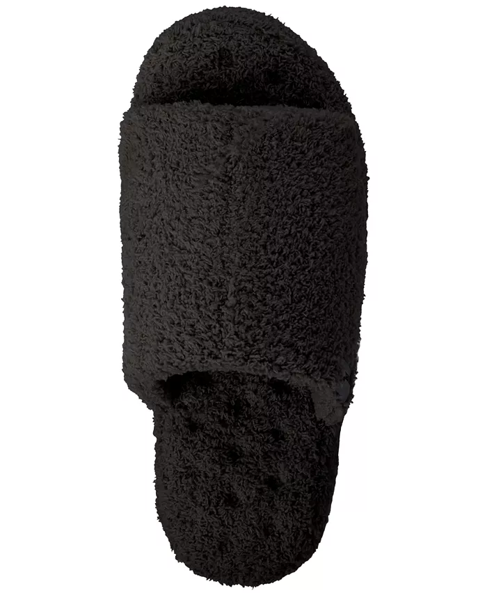 Женские уютные плюшевые шлепанцы Joey Cozy Plush Slide Isotoner Signature, черный — фото 4