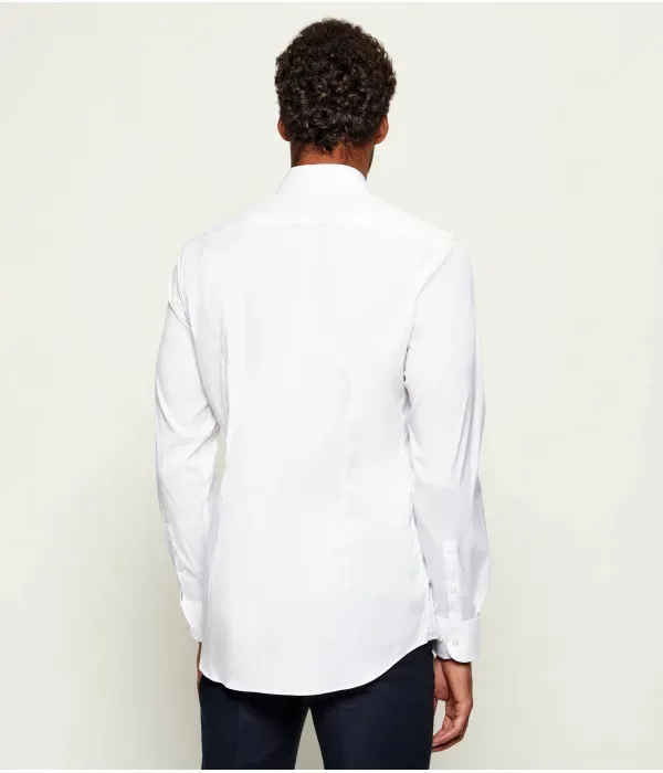 Футболка P-HANK-spread-C1-222 slim fit Boss, белый — фото 3