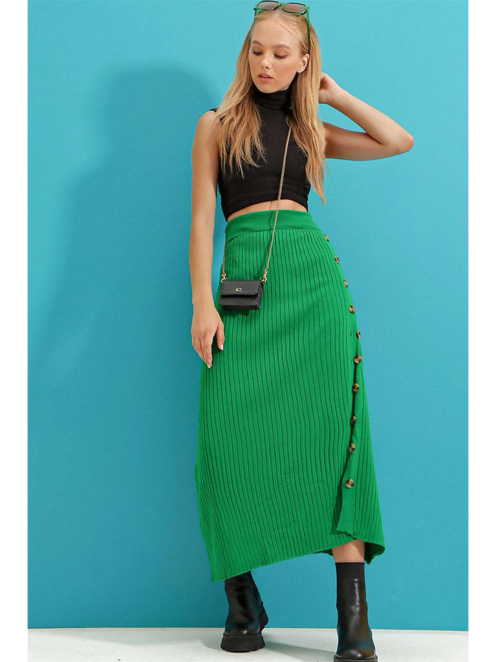 

Длинная юбка Trend Alacati, зеленый