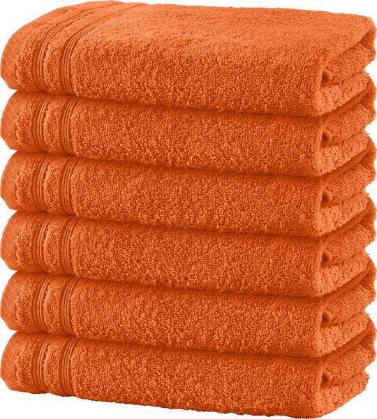

Полотенце Erwin Müller 6er-Pack 162961, 50x1x80 см, оранжевый