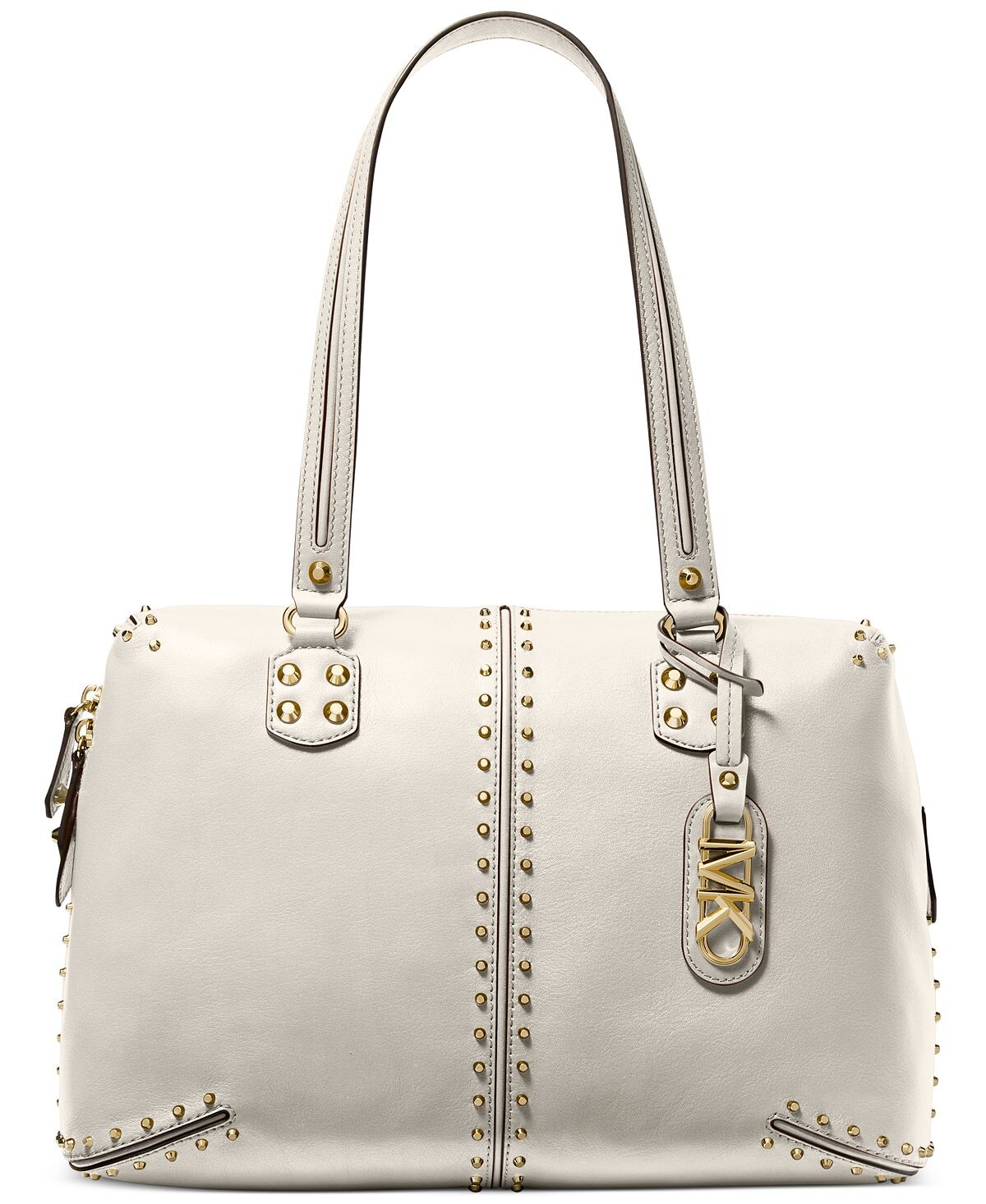 

Большая кожаная сумка через плечо Astor с заклепками Michael Kors