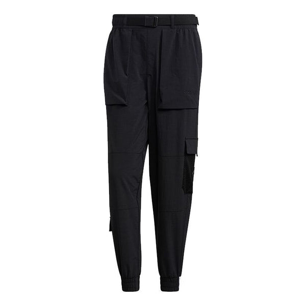 

Спортивные штаны Men's adidas neo Cg Tp1 Multiple Pockets Athletics Sports Bundle Feet Black Pants, черный