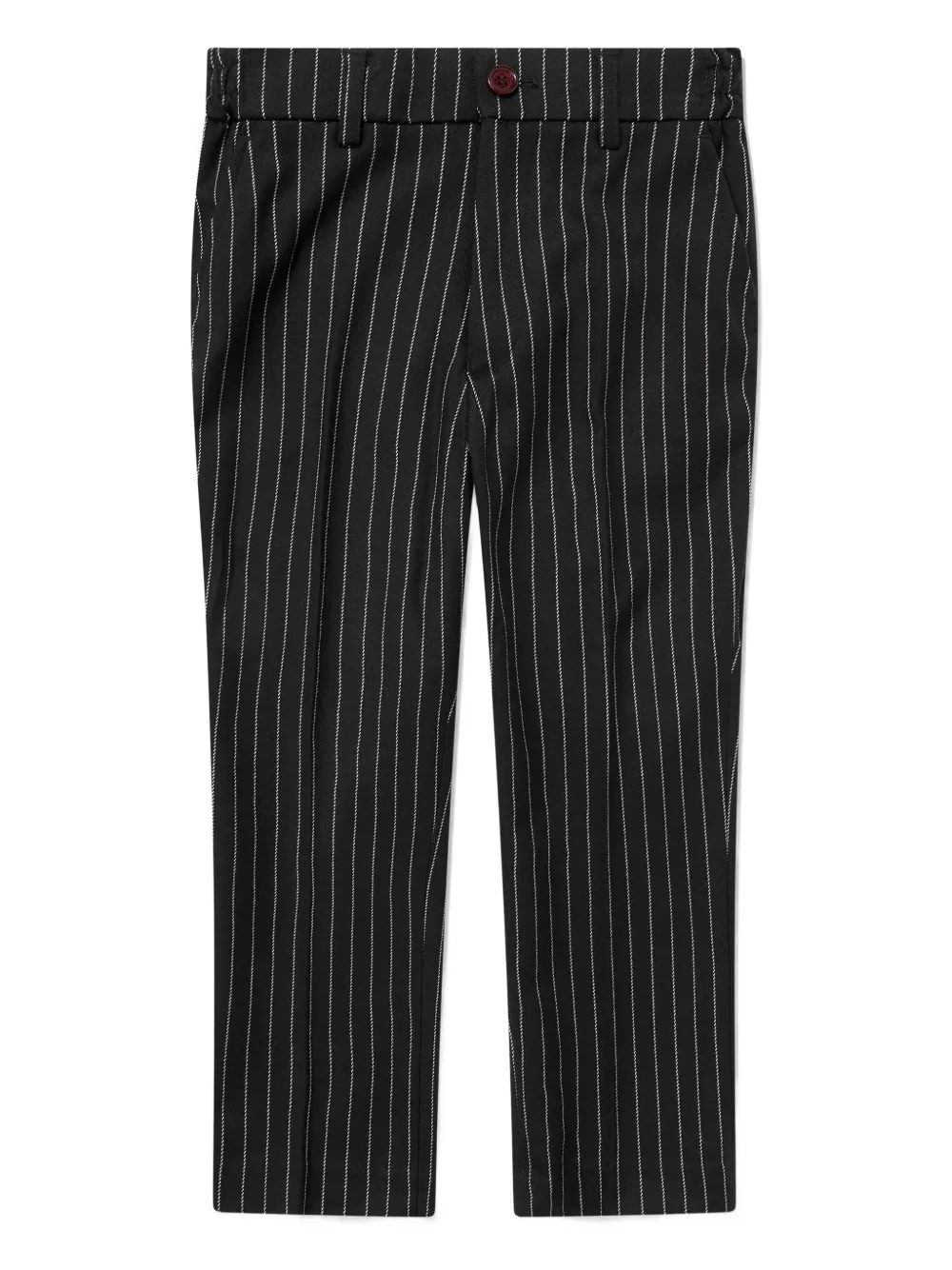 Костюм в тонкую полоску SUITLAB KIDS, черный — фото 4