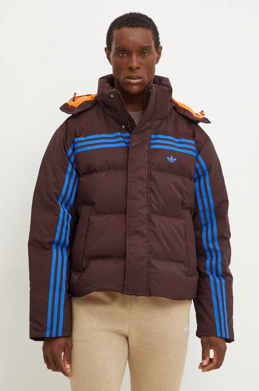 

Пуховик Prem Puffer Jacket adidas Originals, коричневый