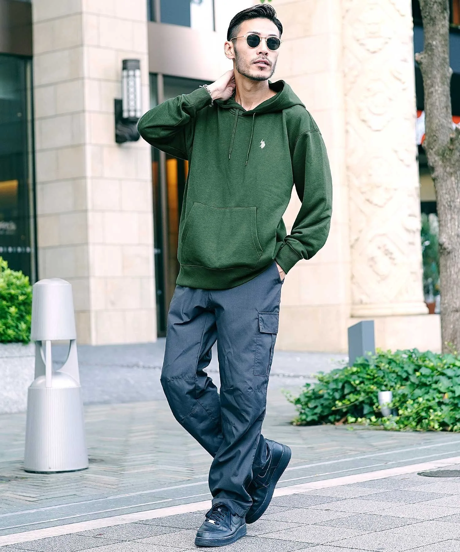 US. POLO ASSN. Толстовка с капюшоном, коллекция весна/лето 2016. U.S. Polo Assn., A Green — фото 2