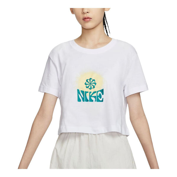

Футболка sportswear graphic t-shirt asia sizing 'white' Nike, белый
