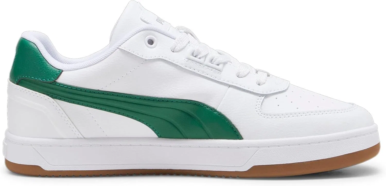 Кроссовки PUMA M Caven 2.0 Lux, бело-зеленые — фото 3