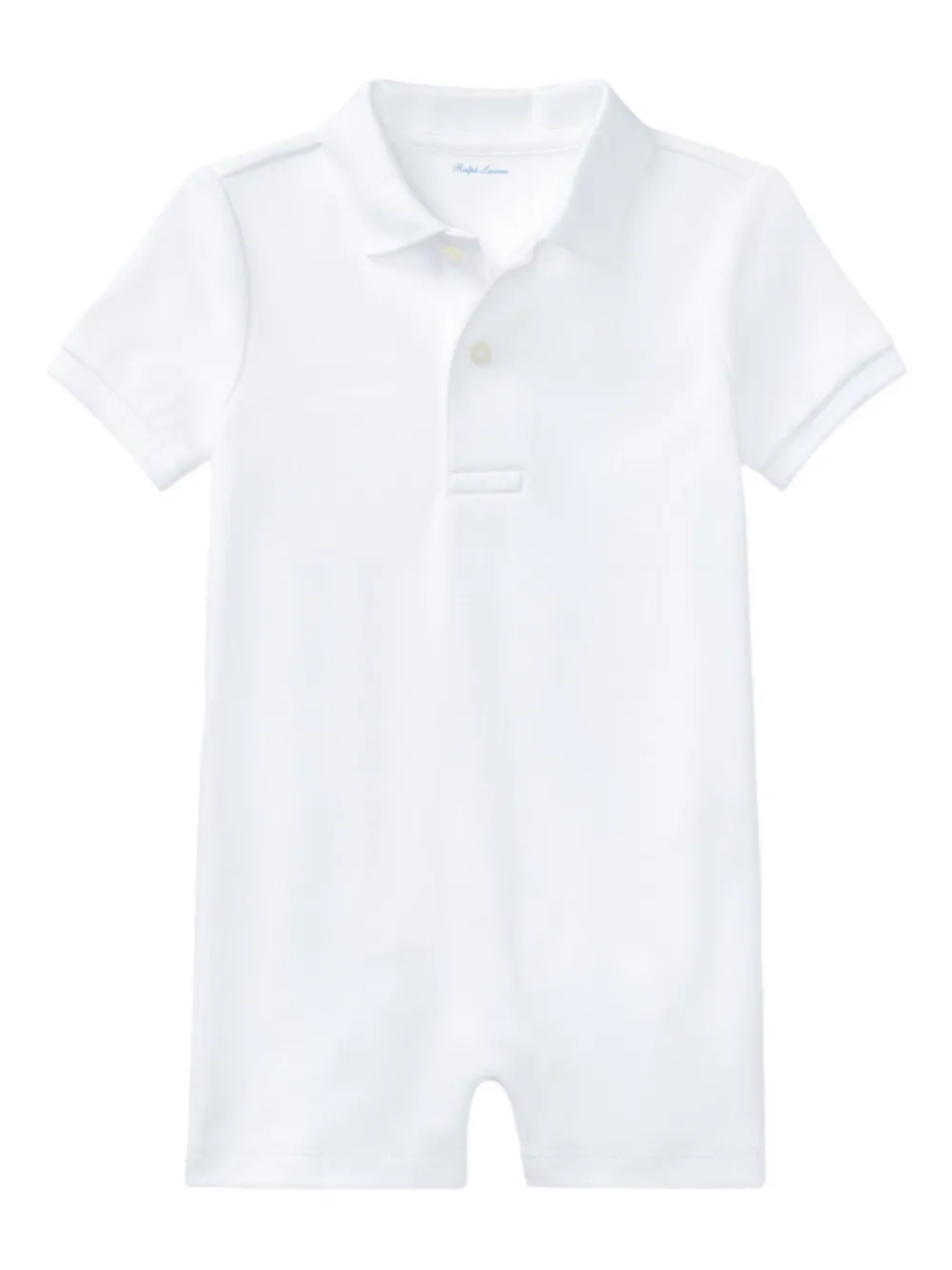 

POLO RALPH LAUREN KIDS ромпер с воротником Питер Пэн, белый