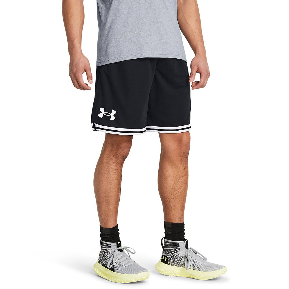 

Мужские баскетбольные шорты Under Armour 10 дюймов UA Zone, цвет Black White