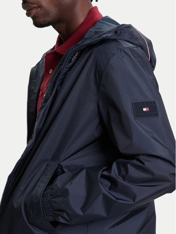 Переходная куртка стандартного кроя MW0MW40225 Tommy Hilfiger, синий — фото 4