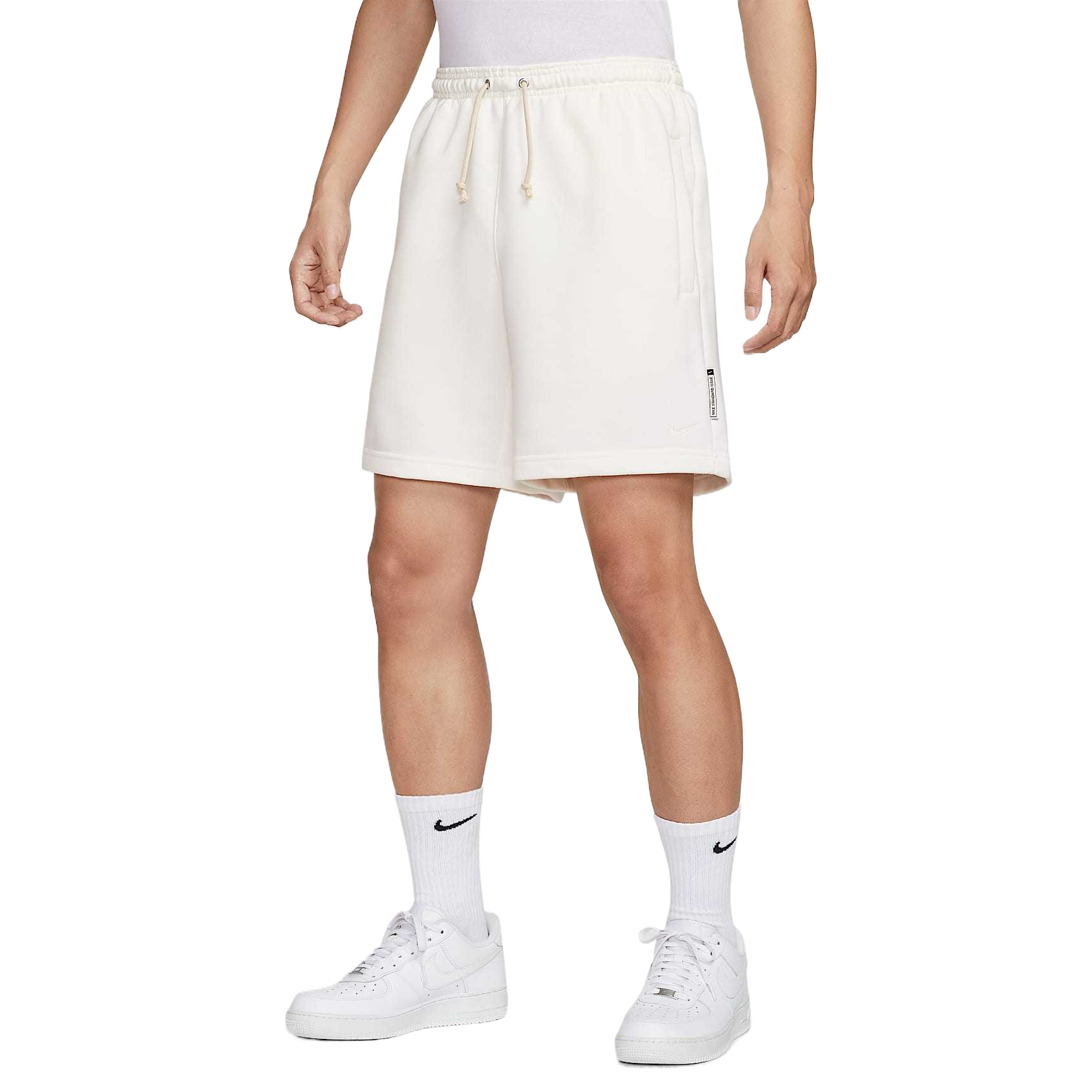 Nike Мужские баскетбольные шорты dri fit standard issue sail white