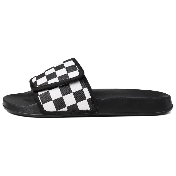 

LEXON Резиновые шлепанцы мужские белые в клетку, цвет White Plaid