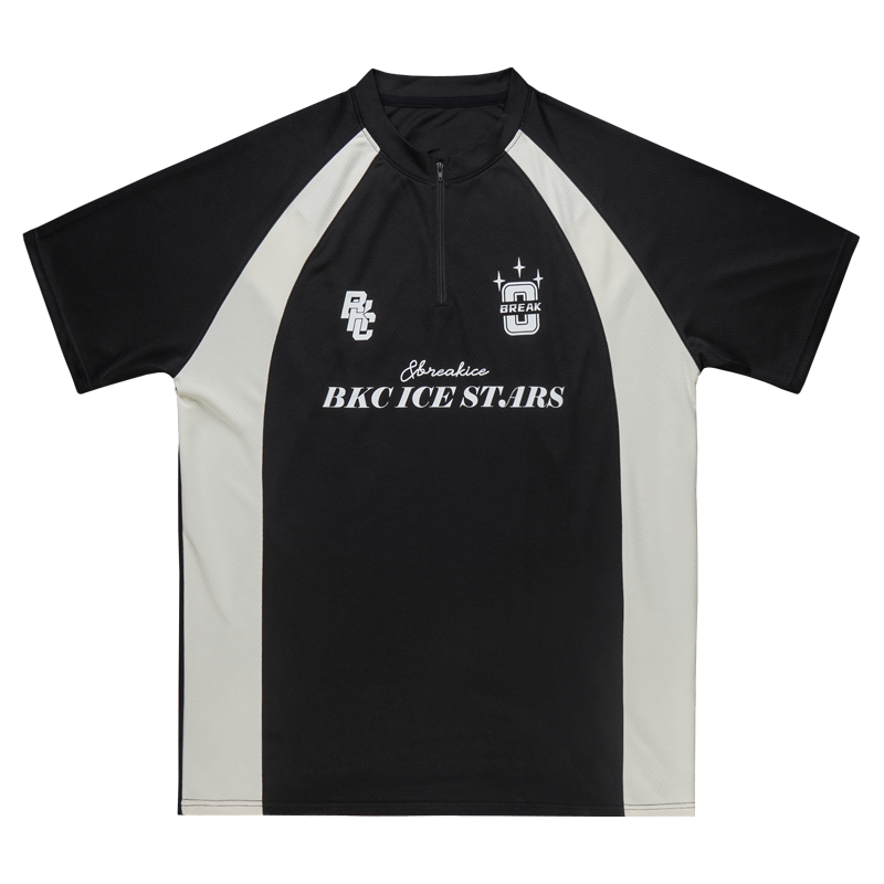 

Футболка унисекс BKCXZICE, American Soccer Apparel Short-Sleeved-Black & White