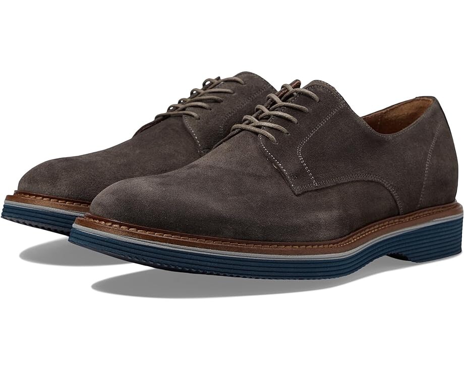 

Оксфорды Johnston & Murphy Collection Jenson Plain Toe, цвет Gray Italian Suede