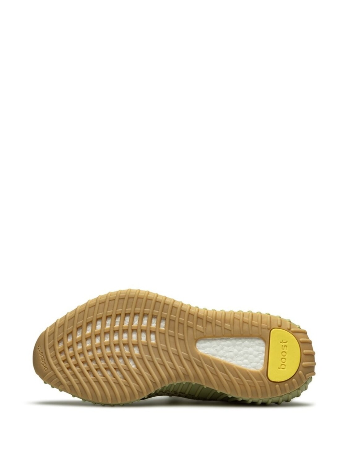 Кроссовки YEEZY Boost 350 V2 Sulfur adidas Yeezy, зеленый — фото 4