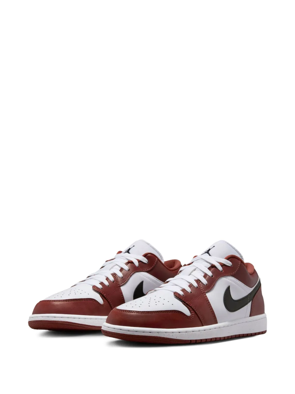 Кроссовки Jordan 1 Low SE «Dark Pony», красный — фото 2