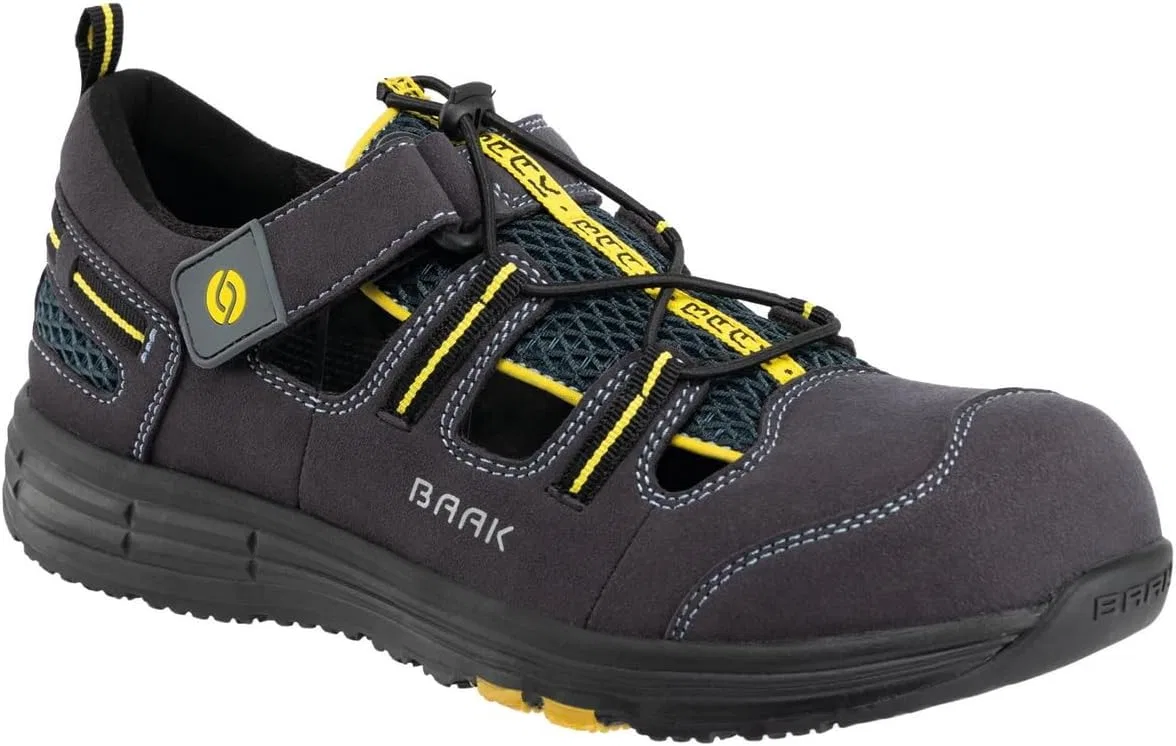 BAAK - Rene2 - Защитные сандалии - S1P SRC ESD - 72112, Blue Yellow