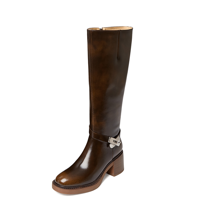 

Сапоги Mo Lin Knee-high Boots Women's, коричневый