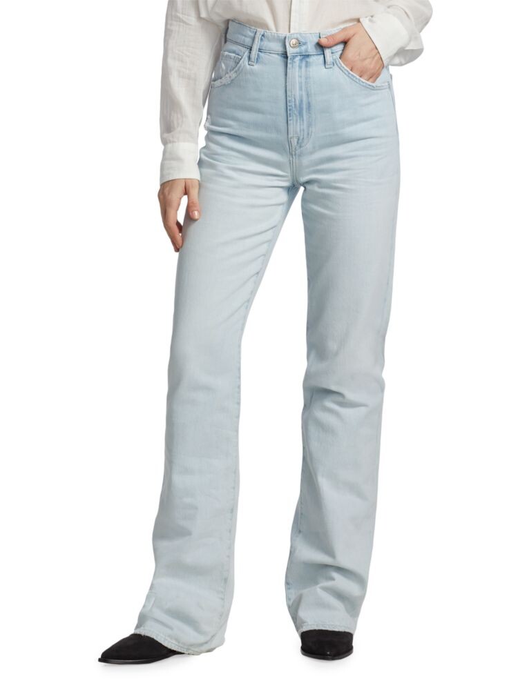

Джинсы Boot-Cut с высокой талией Easy Boot 7 For All Mankind, цвет Sunblue