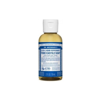

Жидкое мыло «Мята перечная» 60 мл, Dr. Bronner'S