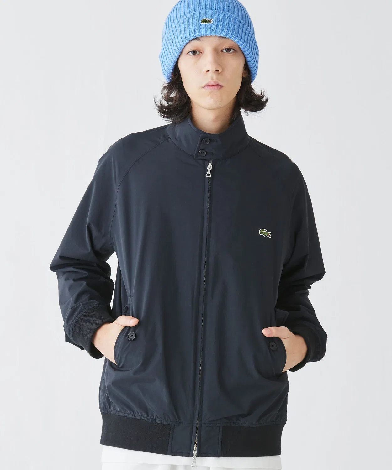 Куртка Lacoste Swinging Top 2.5-слойная темно-коричневая — фото 3