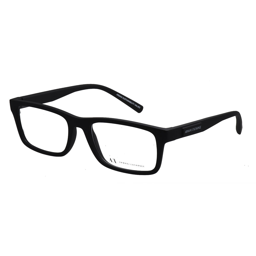 

Armani Exchange AX 3115 8078 55 мм унисекс прямоугольные очки 55 мм, цвет matte black