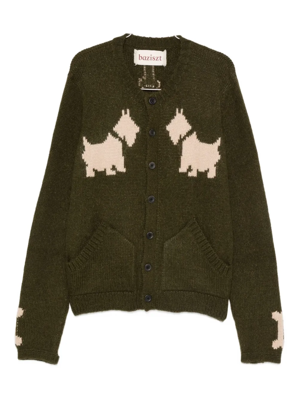 

Кардиган Bobby Baziszt, зеленый