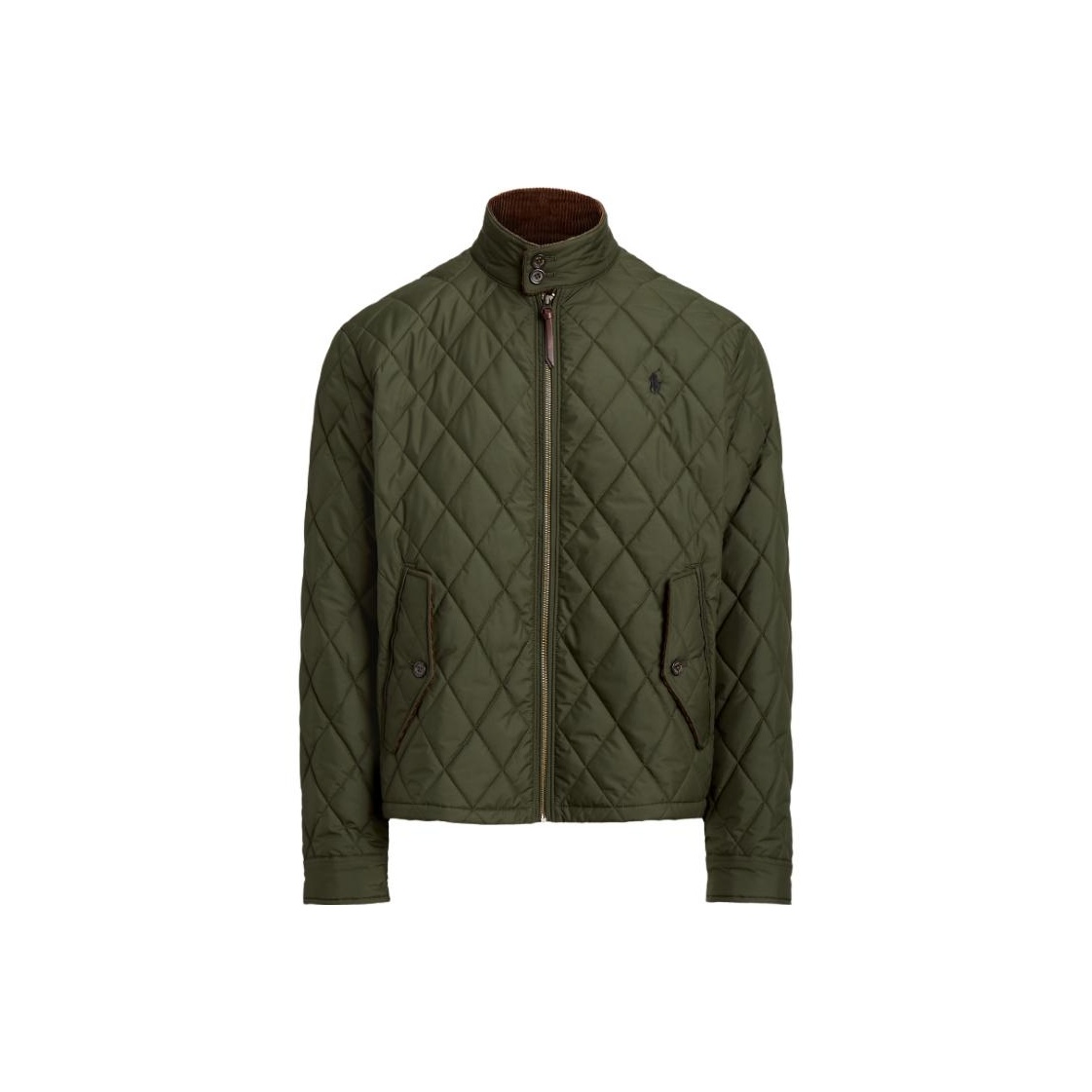 

Куртка с ромбовидной стежкой Polo Ralph Lauren, army зеленый