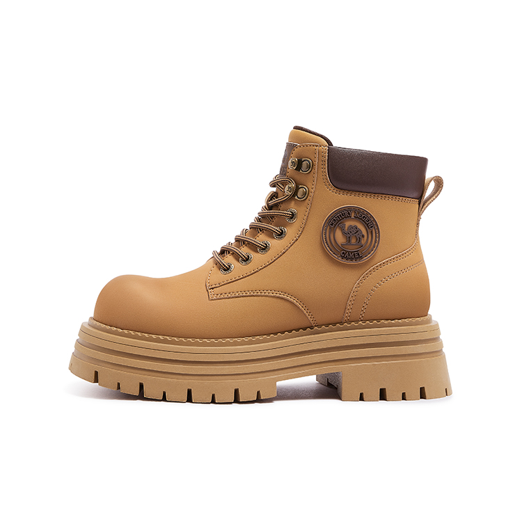 CAMEL Женские ботинки Martin, цвет Earth Yellow/Pink