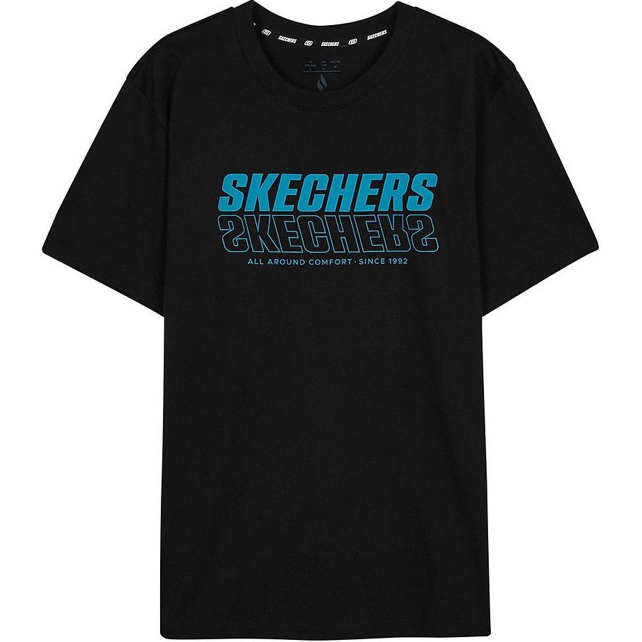 

Skechers Футболка серии Sports Alliance унисекс, карбон-черная