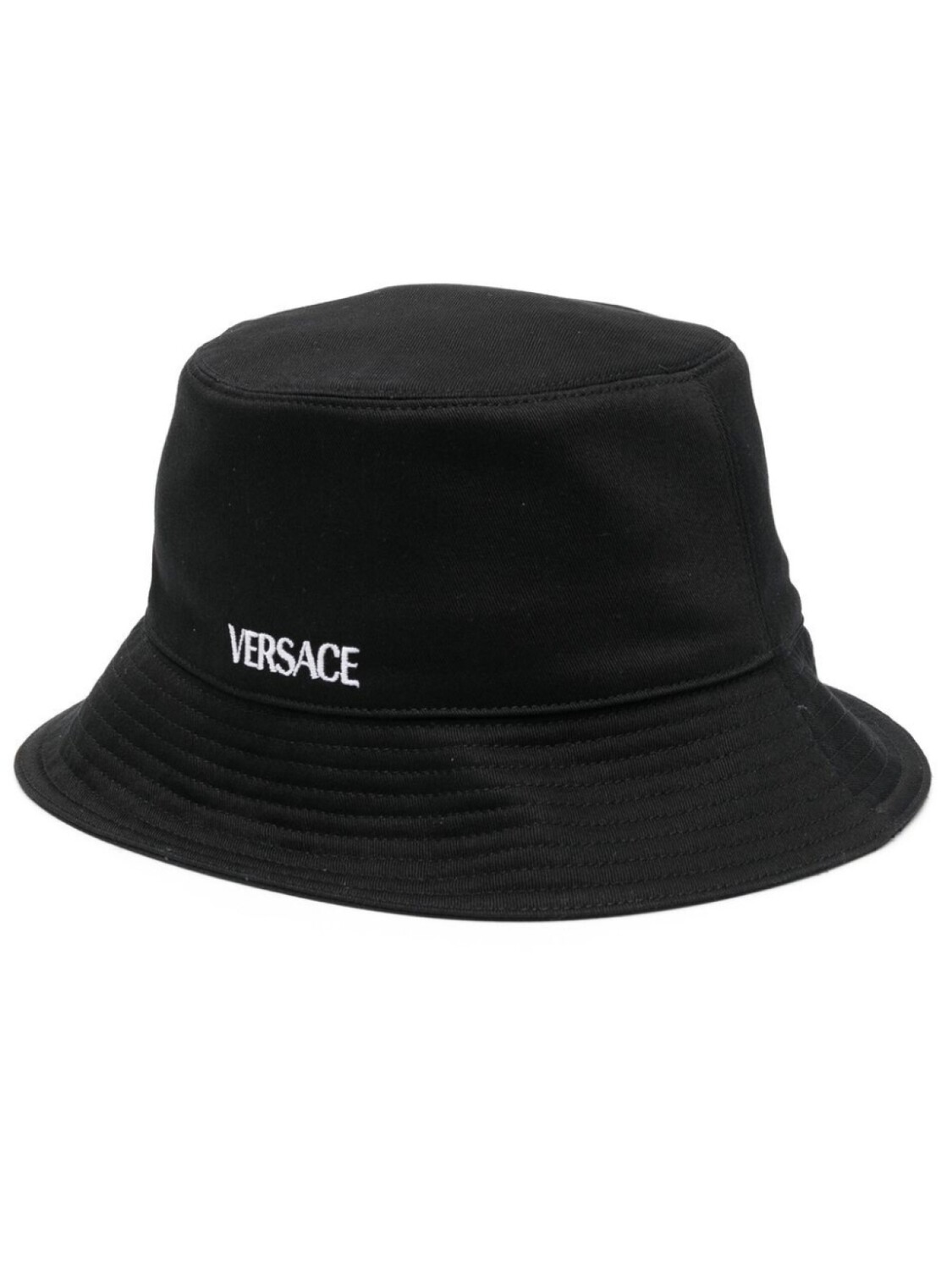 

Versace панама с логотипом, черный