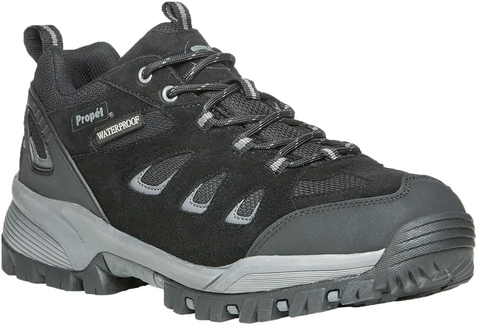 Мужские походные кроссовки Propet Ridge Walker Low - серые — фото 2