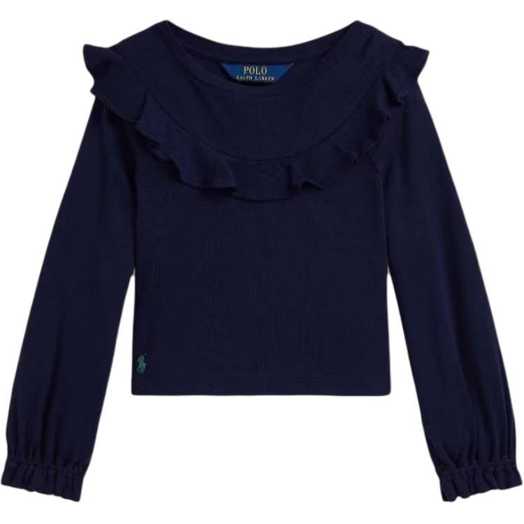 Детская футболка FW25 Polo Ralph Lauren, marine синий — фото 3