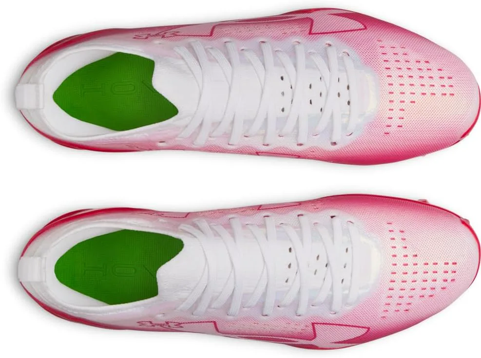 Футбольные бутсы Under Armour Blur Pro для мужчин, белый/красный — фото 4