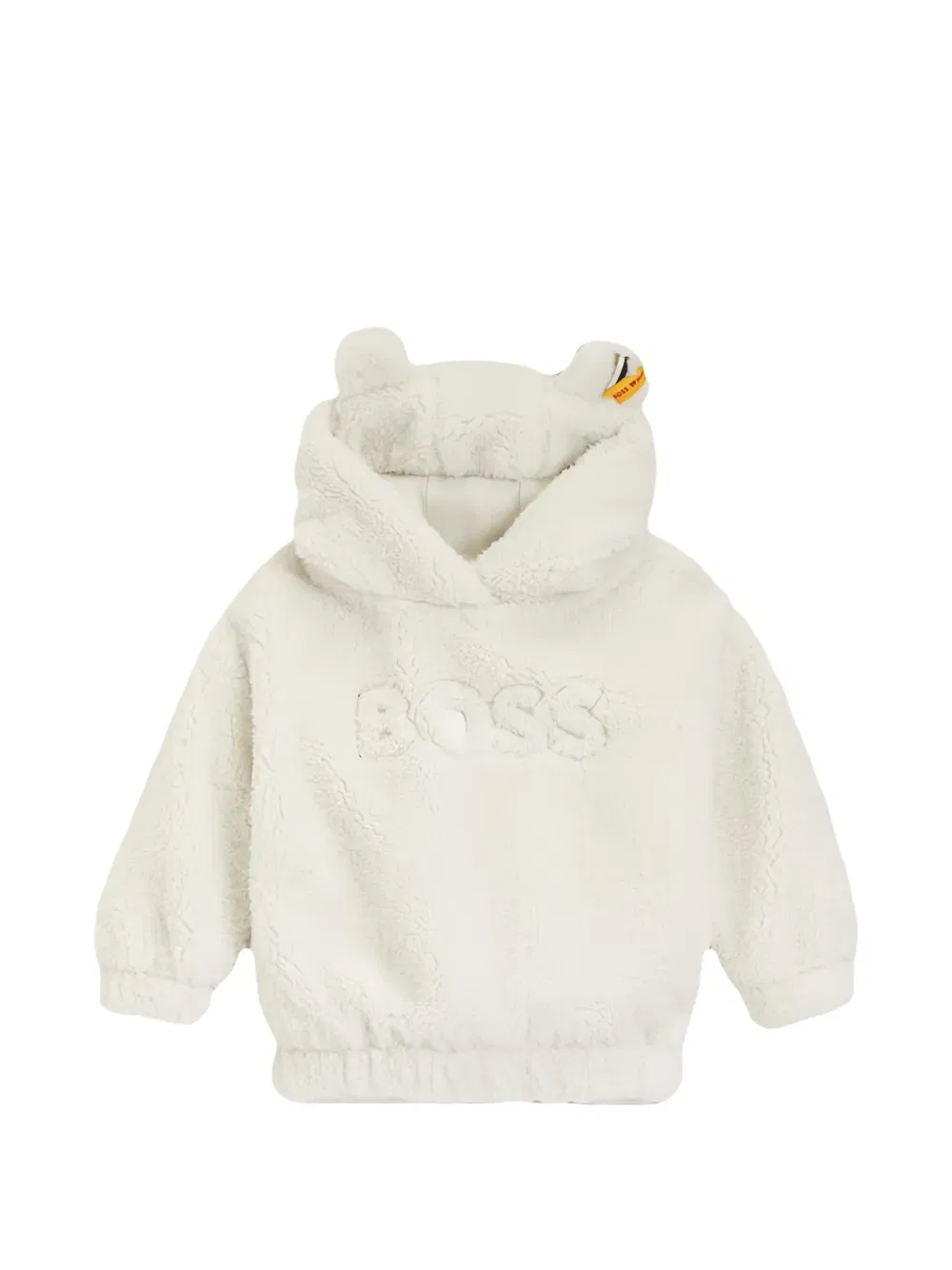 Толстовка с изображением плюшевого мишки X Steiff Boss Kidswear, нейтральный