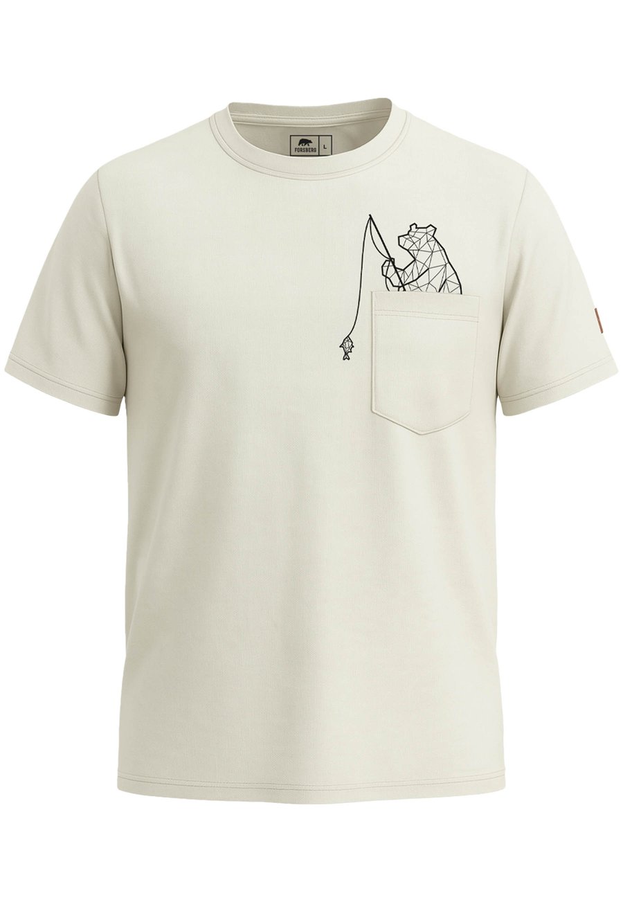 

Футболка FORSBERG Print T-shirt, Beige
