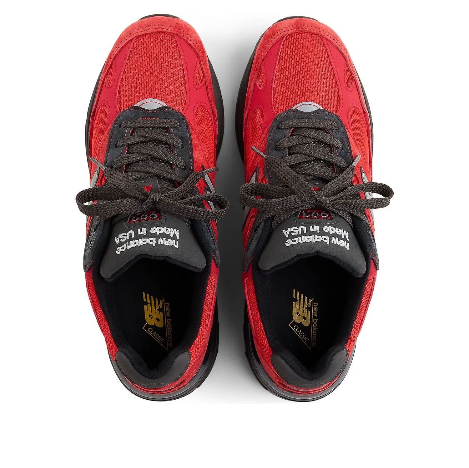 Кроссовки New Balance 993 Made in USA 'Team Red Black Cement' U9935CX, красный — фото 2