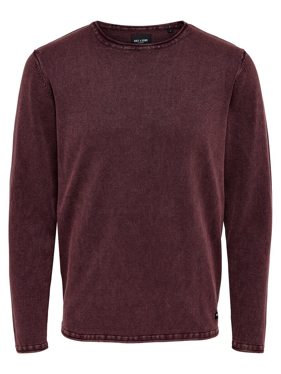 

Свитер Only & Sons Regular fit Sweater GARSON, цвет Wine red