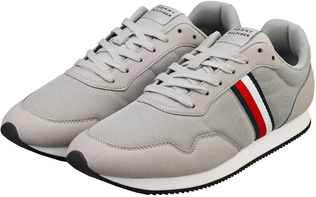 Мужские кроссовки Tommy Hilfiger Runner, серебряный — фото 2
