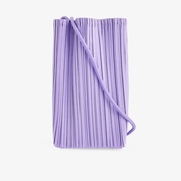 

Сумка через плечо Bloom плетеная Pleats Please Issey Miyake, фиолетовый