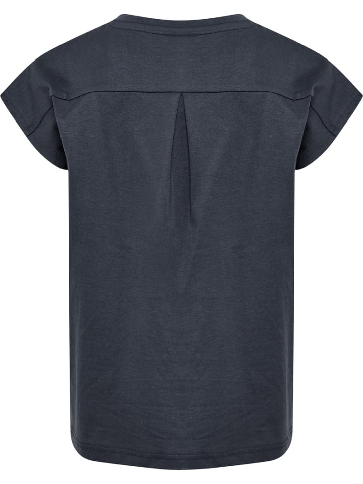 

Рубашка "Diez T-Shirt S/S" синего цвета Hummel