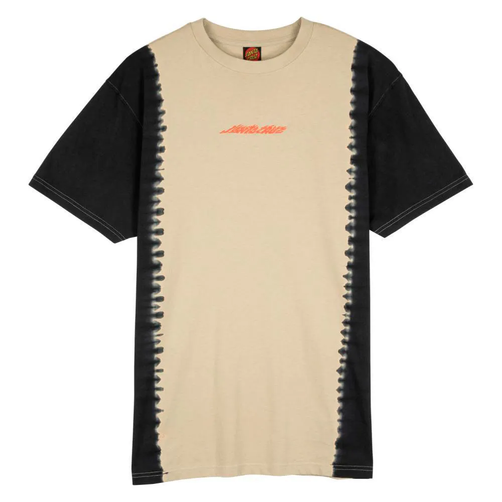 

Футболка с коротким рукавом Santa Cruz Flame strip, бежевый