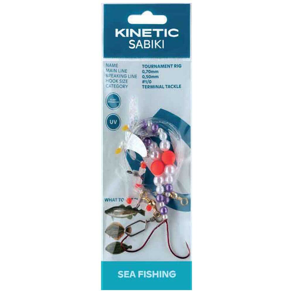

Оснастки Kinetic Sabiki Tournament, прозрачный